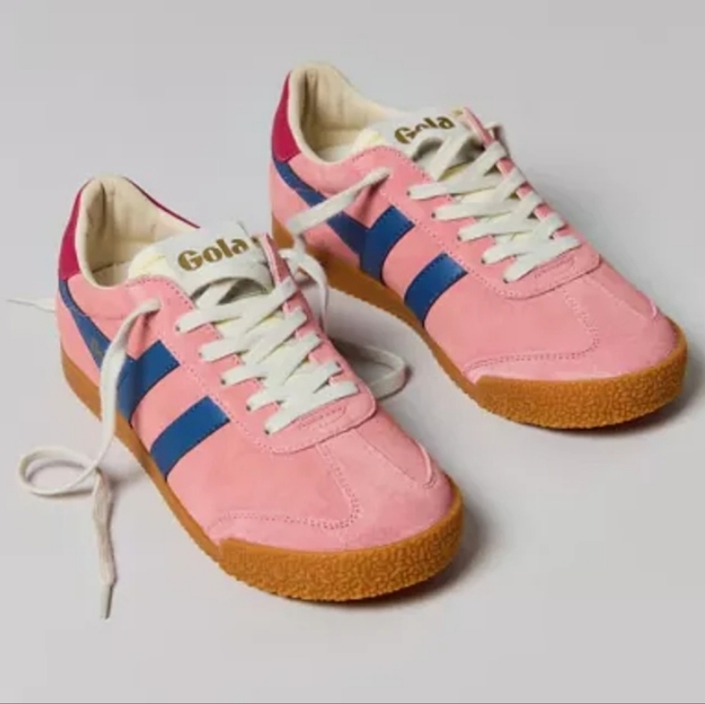 $Gola Women's Elan Sneaker,$110.00,Color Coral Pink/Moonlight/Raspberry